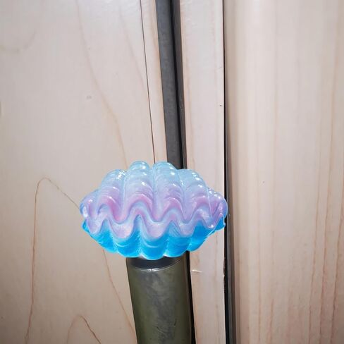 Cute Mini Creative Noctilucent Marine Creatures, Such as Clams Hinge Heads Decorative Topper Set 6PCS, Home Decoration,Magnetic Hinge Head Toppers Door Hinge in Saudi Arabia