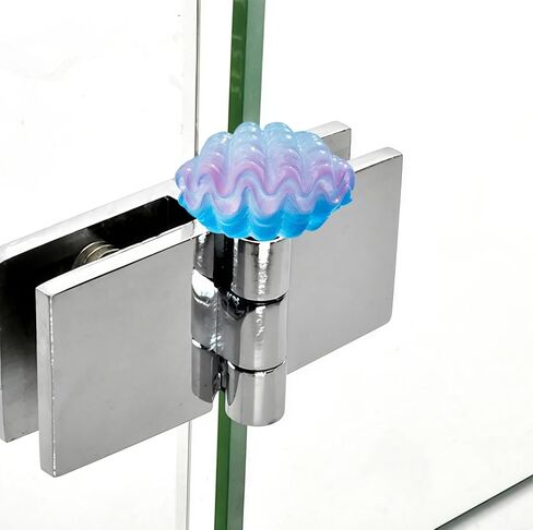 Cute Mini Creative Noctilucent Marine Creatures, Such as Clams Hinge Heads Decorative Topper Set 6PCS, Home Decoration,Magnetic Hinge Head Toppers Door Hinge in Saudi Arabia