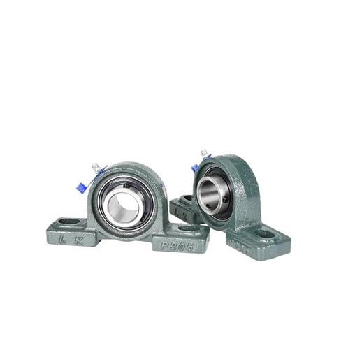2Pcs UCP201 UCP202 UCP203 UCP204 UCP205 UCP206 UCP207 Pillow Block Bearing Bore 12/15/17/20/25/30mm Bolt Solid Base for Spindle(UCP212 60mm) in Saudi Arabia