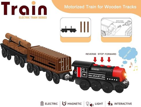 Train Accessories Modern Station for Kids, Train Tunnel for Wooden Railway System, Multifunction Toy Trains Set for Motorized Cars Compatible with Thomas & Friends, Brio, Chuggington in Kuwait