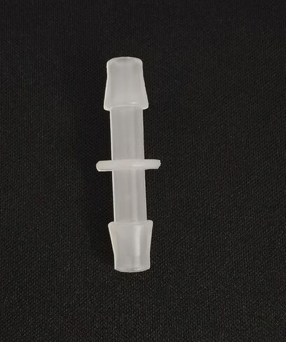 Plastic Hose Barb Fitting 6Pcs, 1/4" x 1/4" Barbed Splicer Mender Joint Adapter Union Fitting in Saudi Arabia