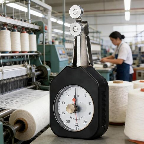 مقياس شد الغزل، مقياس شد قرص المؤشر، الدقة: ±1 مقياس، الحد الأدنى لقيمة المقياس: 1-10 جيجاوات، نطاق القياس 25-250 جيجاوات، للخيط المعدني (50 جيجاوات) in Kuwait