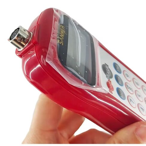 Belt Tensiometer Digital Sonic Tension Meter with Range 0.01 to 99900N 10Hz to 5000Hz 500 Groups Storage Data for Belt Tension V-Belt Series Fabric Covered Belts Toothed Edge, Etc in Kuwait