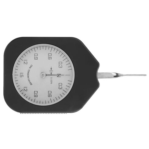 Dial Tension Gauge, Single Pointer, 1.5N, ABS Alloy Compact Size - Accurate Mechanical Measurement, Durable Build, Suitable for Relay and Switch Testing in Saudi Arabia