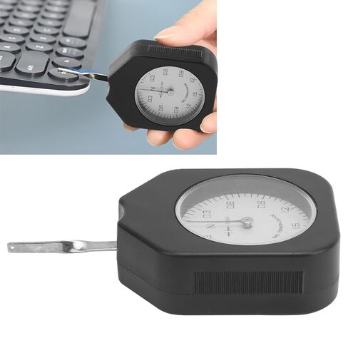 Dial Tension Gauge, Single Pointer, 1.5N, ABS Alloy Compact Size - Accurate Mechanical Measurement, Durable Build, Suitable for Relay and Switch Testing in Saudi Arabia