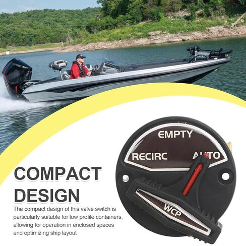 5900006 RK3-BW Valve Handle Valve Switch Actuator, Replacement for Ranger Boats Livewell Control Cable Lever Compatible for Actuator System V3 Series in Saudi Arabia