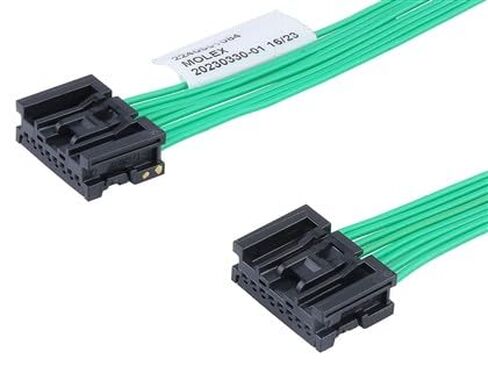 Molex/Waldom, 224050-1082, Mini50 R-R 8ckt 150mm disc Sn (15 Item/s) in Saudi Arabia