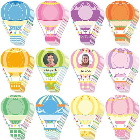 Fuutreo 48 PCS Crayon Cutouts Crayon DIY Photo outs Colorful Paper Bulletin Board Decor in Saudi Arabia