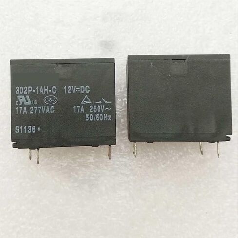 10 قطعة/الوحدة التتابع 302P-1AH-C 12VDC 302WP-1AH-C 12VDC 302WP-1AB-C 302WP 1AH C 12VD 302P-1AH-C-12VDC 302WP 1AB C 17A 4PIN (الحجم: 302WP-1AB-C 12VDC) in Saudi Arabia