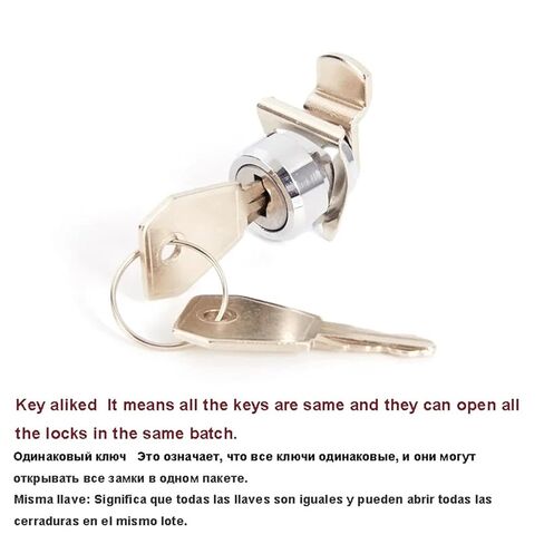 Mini Cam Lock Industrial Control Cabinet Cam Lock Cashier Machine Security Lock MA102 1Pcs in Saudi Arabia