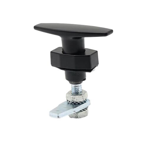 Equipment Telescopic Door Locks Black T Shape Handle Lock Telescopic Switch Industrial Cabinet Lock MS309-2 1Pcs in Saudi Arabia