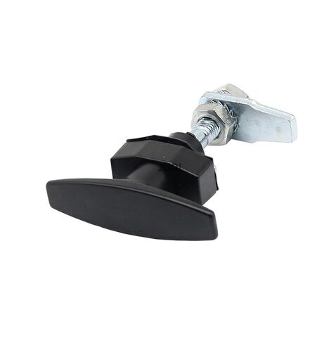 Equipment Telescopic Door Locks Black T Shape Handle Lock Telescopic Switch Industrial Cabinet Lock MS309-2 1Pcs in Saudi Arabia