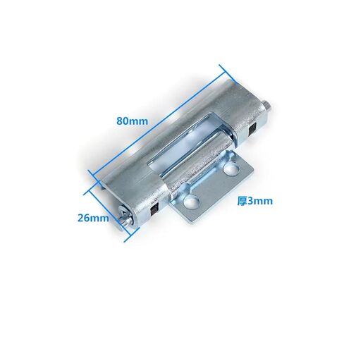 Distribution Box Door Detachable Hinge Switch Cabinet Hinge Communication Cabinet Equipment Control Cabinet Door Built-in Hinge 1Pcs(Iron Galvanized) in Saudi Arabia