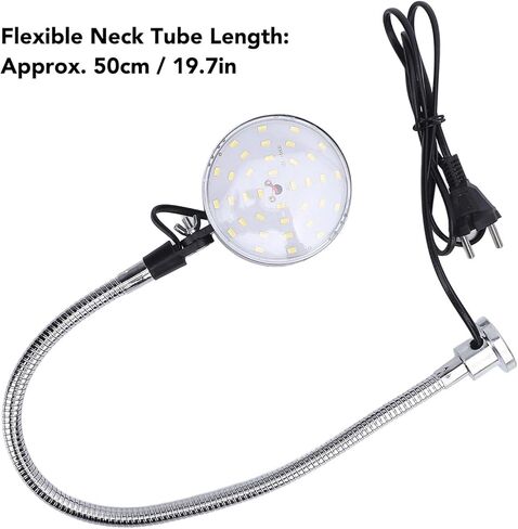 Vikye Magnetic Work Light, 1500LM Super Bright 6500K Magnetic Work Light with Flexible Gooseneck, 15W LED Lamp for CNC Lathe Milling Drill Press in Saudi Arabia