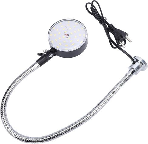 Vikye Magnetic Work Light, 1500LM Super Bright 6500K Magnetic Work Light with Flexible Gooseneck, 15W LED Lamp for CNC Lathe Milling Drill Press in Saudi Arabia