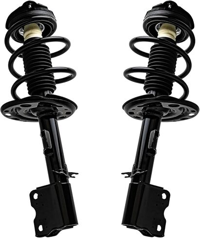 Detroit Axle - 4WD Front Struts for 2014 Ford F-150 Pair Complete Struts w/Coil Spring Assembly Replacement FX4, King Ranch, Lariat, Limited, Platinum, STX, XL, XLT in Kuwait