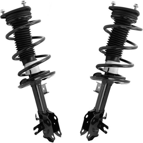 Detroit Axle - 4WD Front Struts for 2014 Ford F-150 Pair Complete Struts w/Coil Spring Assembly Replacement FX4, King Ranch, Lariat, Limited, Platinum, STX, XL, XLT in Kuwait
