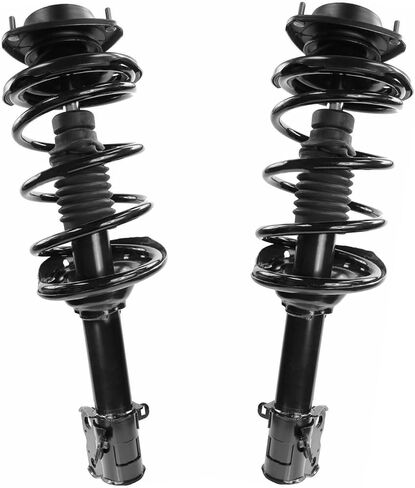 Detroit Axle - 4WD Front Struts for 2014 Ford F-150 Pair Complete Struts w/Coil Spring Assembly Replacement FX4, King Ranch, Lariat, Limited, Platinum, STX, XL, XLT in Kuwait