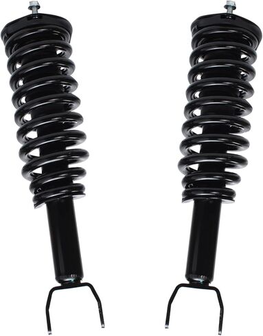 Detroit Axle - 4WD Front Struts for 2014 Ford F-150 Pair Complete Struts w/Coil Spring Assembly Replacement FX4, King Ranch, Lariat, Limited, Platinum, STX, XL, XLT in Kuwait