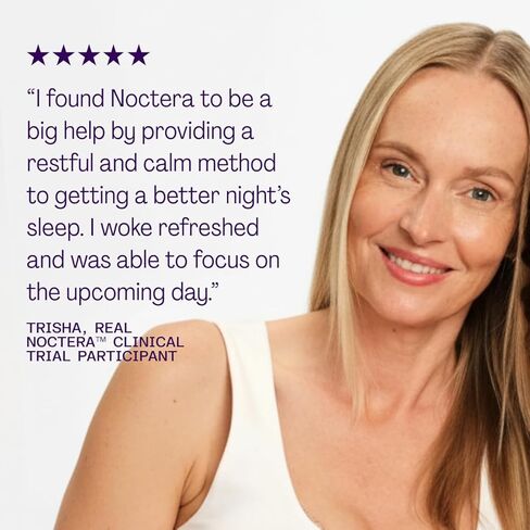 دعم النوم اليومي للسيدات من أجل الراحة أثناء النوم - Bonafide Noctera - خالي من الميلاتونين - لاضطرابات النوم الهرمونية - كمية تكفي لمدة شهر (60 قرصًا) in Kuwait