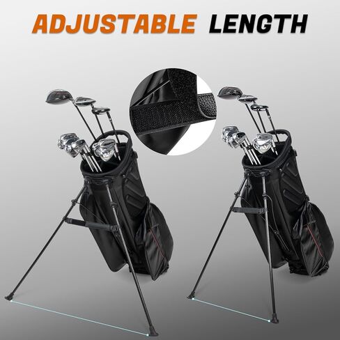 Golf Bag Accessories Golf Bag Leg Tether Strap Golf Stand Bag, Stabilized Golf Club Bag Holder,Golf Equipment Golf Bag Holder Does Not Slip in Saudi Arabia