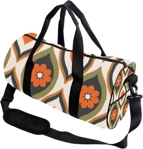 Elegant Blue Leaves Packable Gym Bag For Men Oxford Tote Bags Adjustable Shoulder Strap, Convertible Carry Backpack Cute Weekender Bag For Dance Basketball Gym Backpack in Kuwait