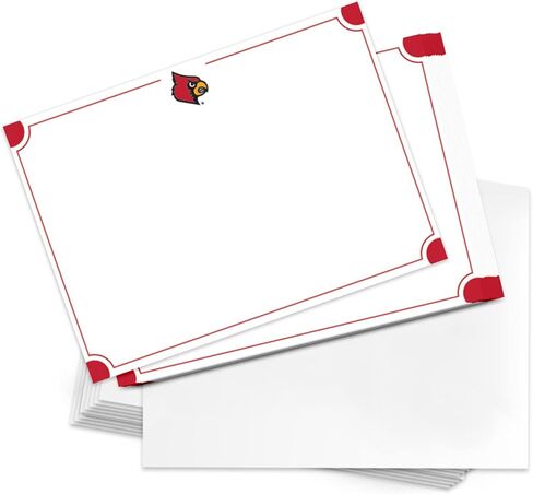 Desert Cactus University of Louisville Notecards 10 Pack Stationery Cardstock Cardinals U of L Cards Includes Envelopes Memo Party Thank You (Notecard 4a) in Saudi Arabia