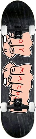 Toy Machine Skateboard Deck Fists XL 8.5" (Assorted Colors) blk Assembled in Kuwait