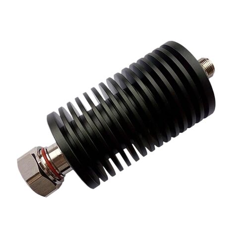 50ohm DIN ذكر إلى N أنثى 7/16 100 واط مخفف الترددات اللاسلكية عالي الطاقة 10/20/30/40/50 ديسيبل 3 جيجا هرتز 4 جيجا هرتز 100 واط موصلات محورية (20 ديسيبل 3 جرام) in Kuwait