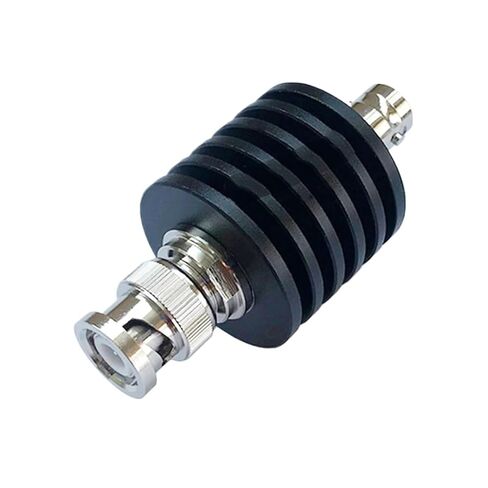 10W BNC RF المخفف DC-3/4Ghz BNC ذكر التوصيل إلى أنثى وصلة مرفاع RF الطاقة المحورية 50ohm 1/2/3/5/6/10/15/20/30/40db(6db, 4ghz) in Kuwait