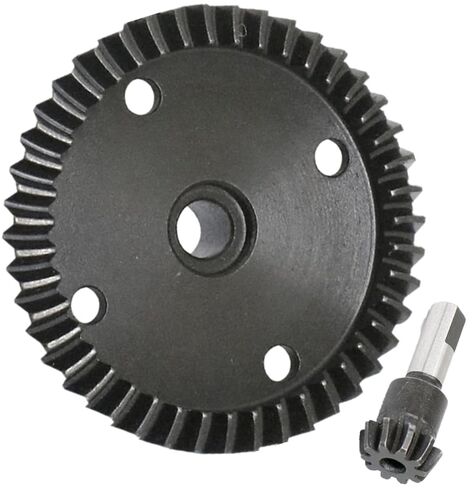 Main Diff Gear 43t & Main Inport Gear 10T Produres Part for 1/7 Arrma Mojave 6S BLX 4WD FIRETEAM ، 1/8 KRATON/SOWORIENT/OUTCACT/TALION 6S BLX ، MAIN DIFF GEAR APORS APPS APPS (Black) in Saudi Arabia