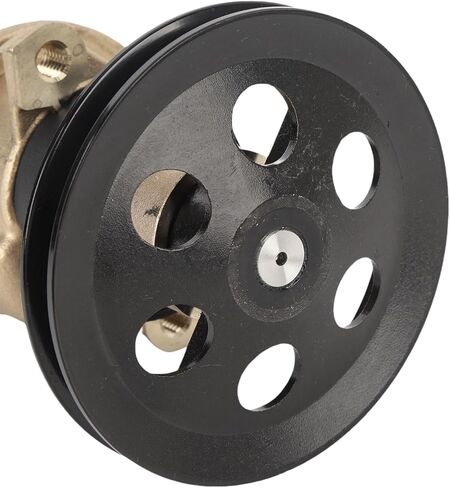 Luocute Rawing Sea Water Impeller Pump 3857794 Fits for HU WT Engines 1995-1999, Rawing Water Sea Pump With 4 1/2 In Diameter Single V Belt Pulley 3857794 Replacement in Saudi Arabia
