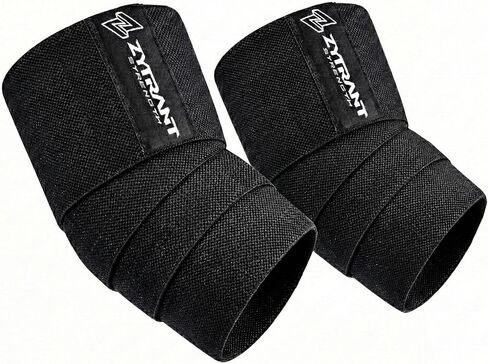 Elbow Wraps for Weightlifting, Powerlifting, Cross Training, Strength Training, Gym Support in Saudi Arabia