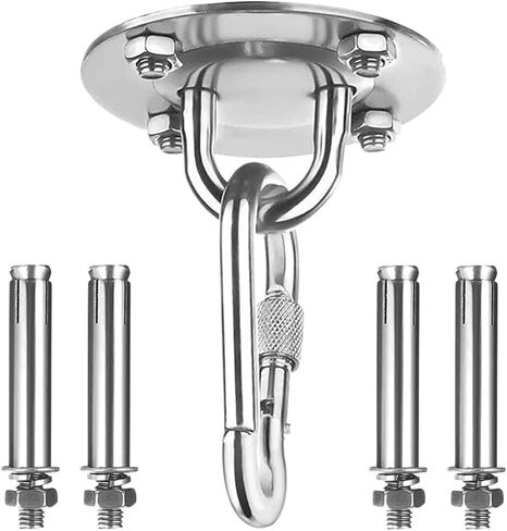 Suspension Bracket Hammock Mount Ceiling Hook Anchor Hanger for Gym Training Aerial Hanging Kit Fixed Hook in Saudi Arabia
