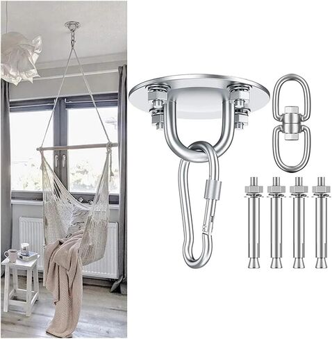 Suspension Bracket Hammock Mount Ceiling Hook Anchor Hanger for Gym Training Aerial Hanging Kit Fixed Hook in Saudi Arabia
