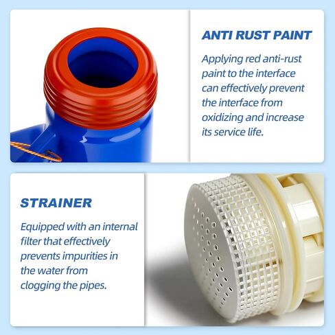 MEANLIN MEASURE Vertical Water Meter with 3/4" NPT Couplings, Gallon Cold Water Meter for Garden or Home, 20MM Measuring in Cubic Meter in Saudi Arabia