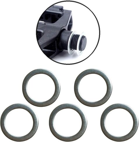 5 x Pedal Washers 20mm x 15mm w/ 1mm Thickness Stainless Steel Replacement Silver for Moutain Bike Road Bike in Saudi Arabia