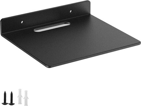 Small Floating Shelf –3mm Thick, 6.5 inch, Metal Wall Shelf, Metal Floating Shelves for Echo, Cameras, Small Speaker in Kuwait