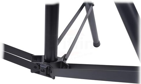 GRIFFIN DJ Light Stands (2-Pack) Stage Lighting Truss System (Hand-CrankUP Plus) – Portable Speaker Tripod Platform Rig – Adjustable Trussing Kit – T Bar Mount for Can Lights – Music Equipment Package in Saudi Arabia