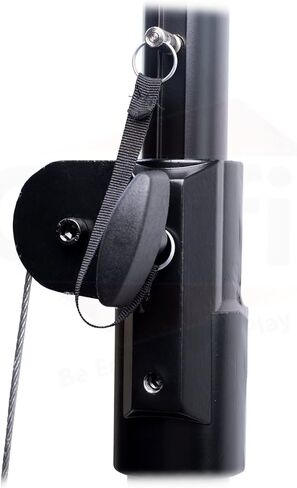 GRIFFIN DJ Light Stands (2-Pack) Stage Lighting Truss System (Hand-CrankUP Plus) – Portable Speaker Tripod Platform Rig – Adjustable Trussing Kit – T Bar Mount for Can Lights – Music Equipment Package in Saudi Arabia