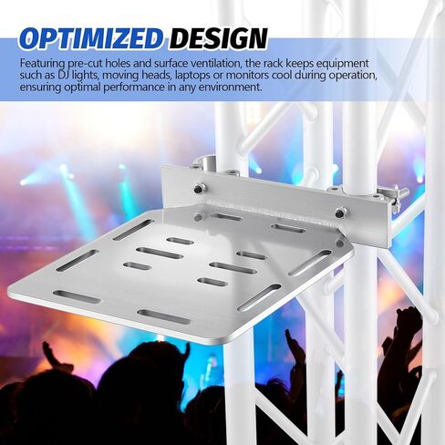 Blulu 14 x 16 Inch Square Truss Aluminum Truss With Dual Clamps Lighting Aluminum Truss for Events Wedding Church Birthday Party Musich Live Show Dj Stage in Saudi Arabia