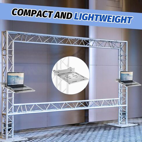 Blulu 14 x 16 Inch Square Truss Aluminum Truss With Dual Clamps Lighting Aluminum Truss for Events Wedding Church Birthday Party Musich Live Show Dj Stage in Saudi Arabia
