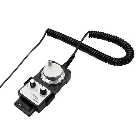 1Pcs Rotary Encoder Handheld Box Pulse Increment Adjustable Red Emergency Stop Button 25 100P/R Generator Hand Wheel RST1474(RST1474,100PPR_24V) in Saudi Arabia