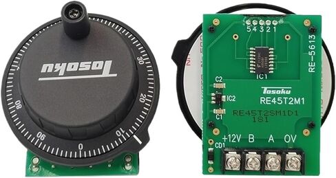 1PCS Hand Pulse Generator Electronic Handwheel RE45(RE45T (5V-100PPR)) in Saudi Arabia