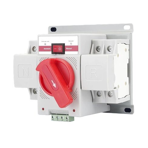 مصدر الطاقة المزدوج مفتاح النقل التلقائي 2P 63A AC 230V 50/60 هرتز التبديل التلقائي / اليدوي (80A) in Kuwait