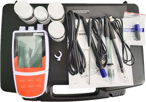 Multiparameter Water Quality Tester Multiparameter Digital Water Quality Meter with Standard Solutions can Test PH Conductivity/TDS/Salinity/Resistivity/Dissolved Oxygen in Saudi Arabia