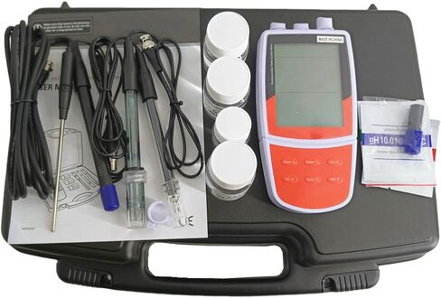 Portable Multi-Parameter Water Quality Meter with Standard Solutions can Test PH/Conductivity/TDS/Salinity/Resistivity/Dissolved Oxygen Auto-Read Function in Saudi Arabia