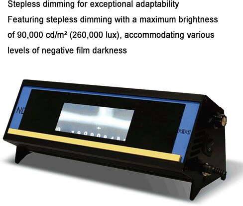 Industrial LED Film Viewer,Radiography Inspection Light,Max Luminance 90000Cd/m²,Window Size 229mm X 68 Mm,for NDT Non-Destructive Testing in Saudi Arabia