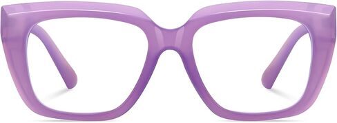 نظارات مربعة زرقاء تحجب الضوء للنساء والرجال طراز قديم لنظارات تلفزيون الكمبيوتر in Kuwait