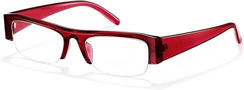 نظارة ليفهو ريترو شيك بلو لايت للنساء - أوائل العقد الأول من القرن الحادي والعشرين إطار مستطيل ضيق، حجب الضوء الأزرق مع حافظة ناعمة in Kuwait